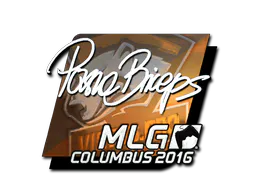 Sticker pashaBiceps (Foil) | MLG Columbus 2016 - Preço e onde comprar no CS2