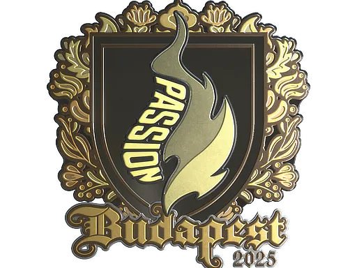 Sticker Passion UA (Gold) | Budapest 2025 - Preço e onde comprar no CS2