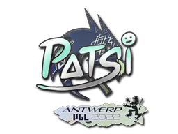 Sticker Patsi (Holo) | Antwerp 2022 - Preço e onde comprar no CS2