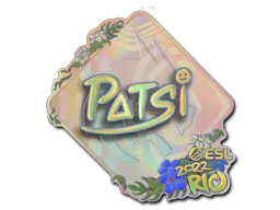 Sticker Patsi (Holo) | Rio 2022 - Preço e onde comprar no CS2