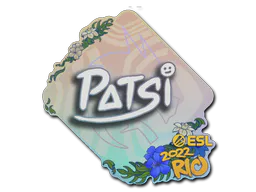 Sticker Patsi | Rio 2022 - Preço e onde comprar no CS2