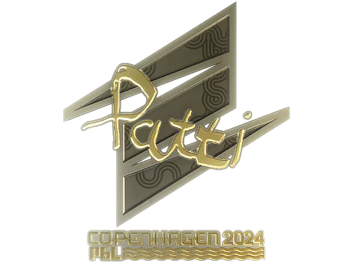 Sticker Patti (Gold) | Copenhagen 2024 - Preço e onde comprar no CS2