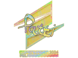 Sticker Patti (Holo) | Copenhagen 2024 - Preço e onde comprar no CS2