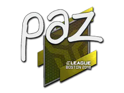 Sticker paz | Boston 2018 - Preço e onde comprar no CS2