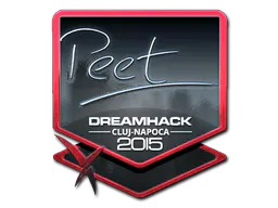 Sticker peet (Foil) | Cluj-Napoca 2015 - Preço e onde comprar no CS2