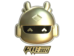 Sticker Perfect World (Gold) | Shanghai 2024 - Preço e onde comprar no CS2