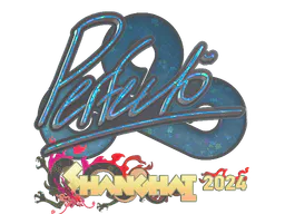 Sticker Perfecto (Glitter) | Shanghai 2024 - Preço e onde comprar no CS2