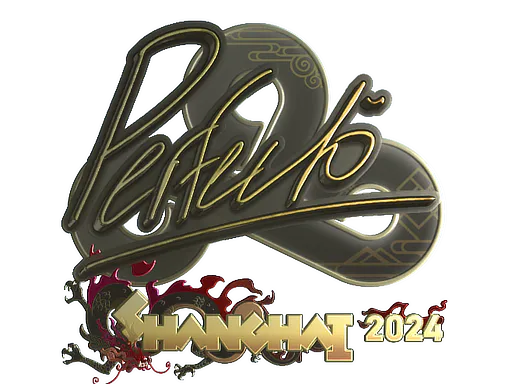 Sticker Perfecto (Gold) | Shanghai 2024 - Preço e onde comprar no CS2