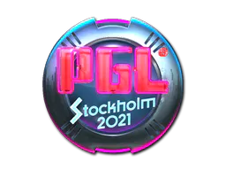 Sticker PGL (Foil) | Stockholm 2021 - Preço e onde comprar no CS2