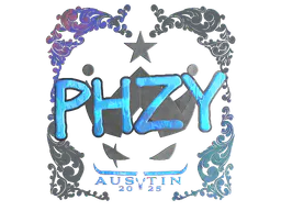 Sticker phzy (Holo) | Austin 2025 - Preço e onde comprar no CS2