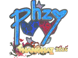 Sticker phzy (Holo) | Shanghai 2024 - Preço e onde comprar no CS2