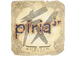 Sticker piriajr | Austin 2025 - Preço e onde comprar no CS2