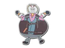 Sticker Poorly Drawn Bloody Darryl - Preço e onde comprar no CS2