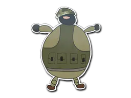 Sticker Poorly Drawn IDF - Preço e onde comprar no CS2