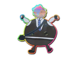 Sticker Poorly Drawn Number K (Holo) - Preço e onde comprar no CS2