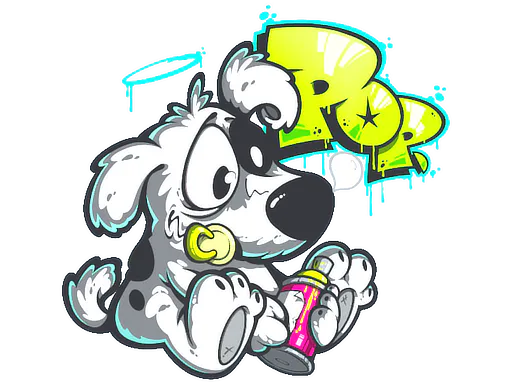 Sticker Pop Pup - Preço e onde comprar no CS2