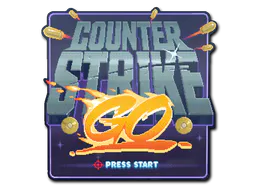 Sticker Press Start - Preço e onde comprar no CS2