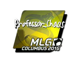 Sticker Professor_Chaos (Foil) | MLG Columbus 2016 - Preço e onde comprar no CS2