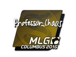 Sticker Professor_Chaos | MLG Columbus 2016 - Preço e onde comprar no CS2