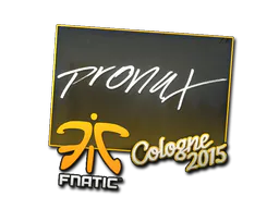 Sticker pronax | Cologne 2015 - Preço e onde comprar no CS2