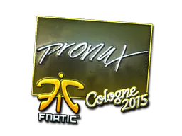 Sticker pronax (Foil) | Cologne 2015 - Preço e onde comprar no CS2