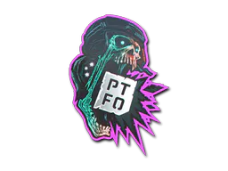 Sticker PTFO - Preço e onde comprar no CS2