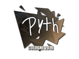 Sticker pyth | Cologne 2016 - Preço e onde comprar no CS2