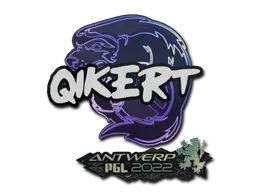 Sticker qikert | Antwerp 2022 - Preço e onde comprar no CS2
