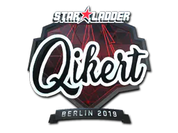 Sticker qikert (Foil) | Berlin 2019 - Preço e onde comprar no CS2