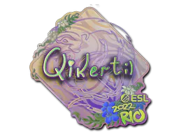 Sticker qikert (Holo) | Rio 2022 - Preço e onde comprar no CS2