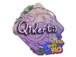 Sticker qikert | Rio 2022 - Preço e onde comprar no CS2