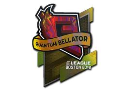 Sticker Quantum Bellator Fire (Holo) | Boston 2018 - Preço e onde comprar no CS2