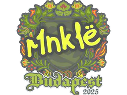 Sticker r1nkle | Budapest 2025 - Preço e onde comprar no CS2