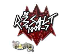 Sticker r3salt | Paris 2023 - Preço e onde comprar no CS2