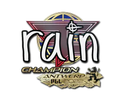 Sticker rain (Champion) | Antwerp 2022 - Preço e onde comprar no CS2