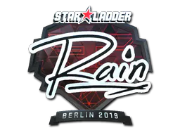 Sticker rain (Foil) | Berlin 2019 - Preço e onde comprar no CS2