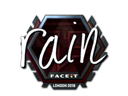 Sticker rain (Foil) | London 2018 - Preço e onde comprar no CS2