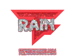 Sticker rain (Glitter) | Copenhagen 2024 - Preço e onde comprar no CS2
