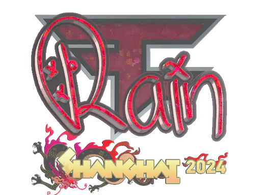 Sticker rain (Glitter) | Shanghai 2024 - Preço e onde comprar no CS2