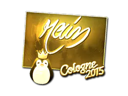 Sticker rain (Gold) | Cologne 2015 - Preço e onde comprar no CS2
