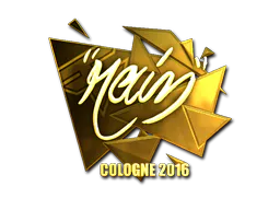 Sticker rain (Gold) | Cologne 2016 - Preço e onde comprar no CS2