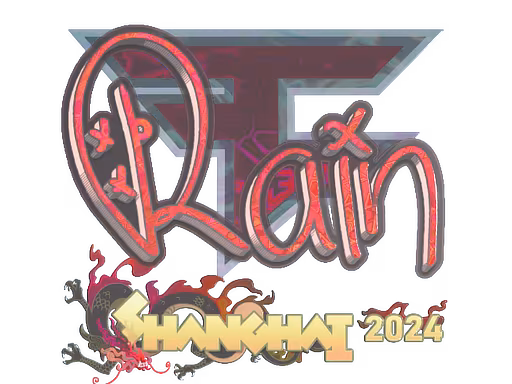 Sticker rain (Holo) | Shanghai 2024 - Preço e onde comprar no CS2