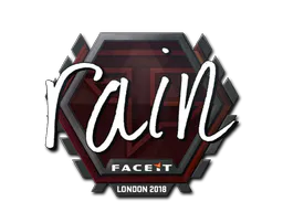 Sticker rain | London 2018 - Preço e onde comprar no CS2