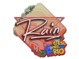 Sticker rain | Rio 2022 - Preço e onde comprar no CS2