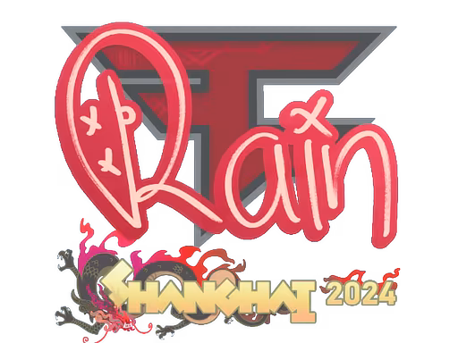 Sticker rain | Shanghai 2024 - Preço e onde comprar no CS2