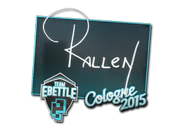Sticker rallen | Cologne 2015 - Preço e onde comprar no CS2