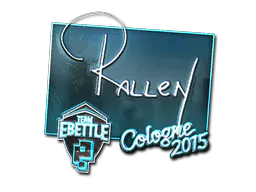 Sticker rallen (Foil) | Cologne 2015 - Preço e onde comprar no CS2
