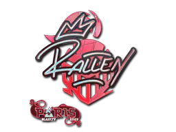 Sticker rallen (Holo) | Paris 2023 - Preço e onde comprar no CS2