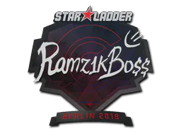 Sticker Ramz1kBO$$ | Berlin 2019 - Preço e onde comprar no CS2
