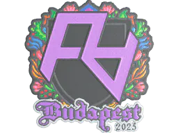 Sticker Rare Atom (Embroidered) | Budapest 2025 - Preço e onde comprar no CS2